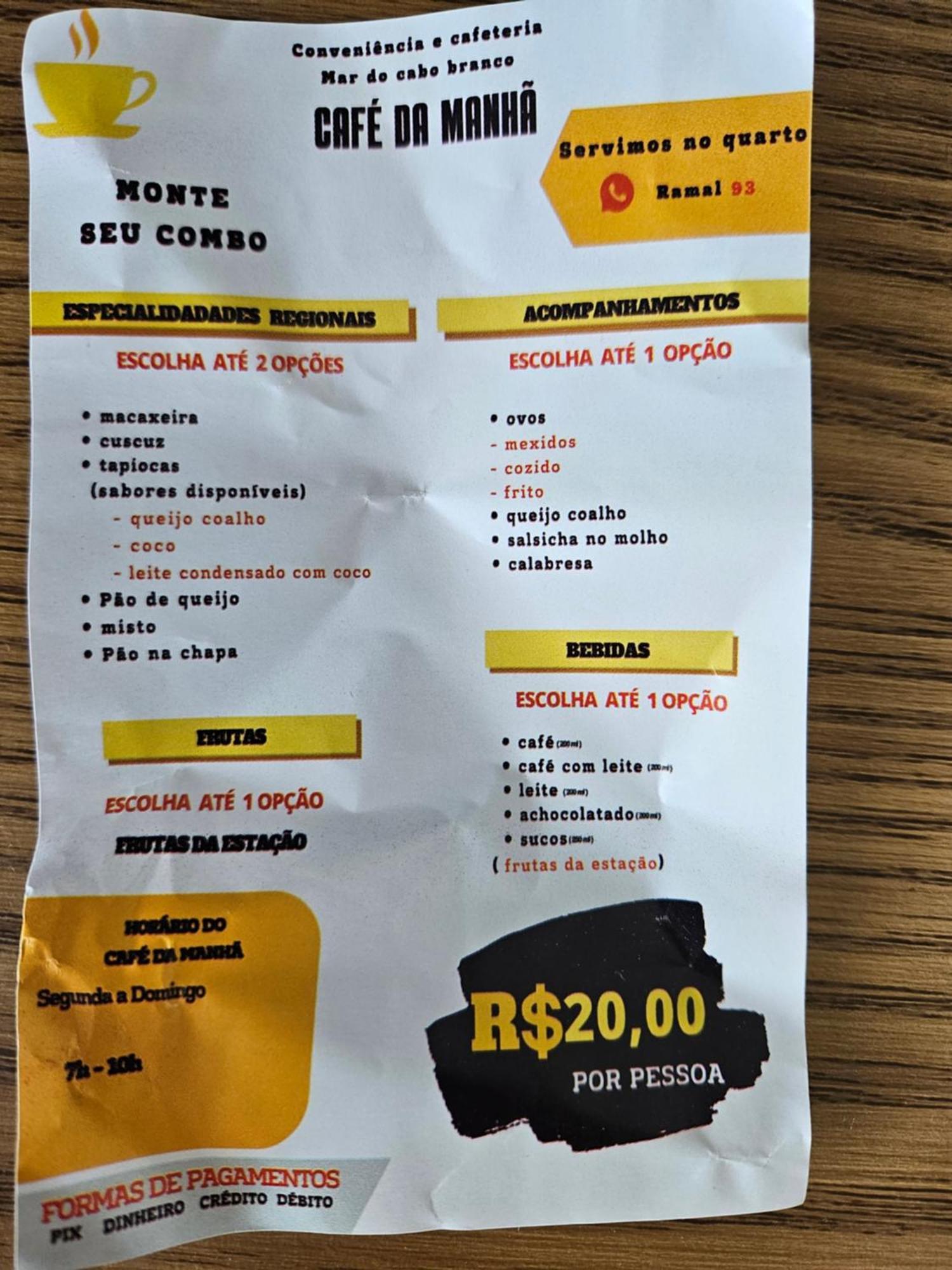Mar Do Cabo Branco Yellow Residence - Joao Pessoa, Joao Pessoa